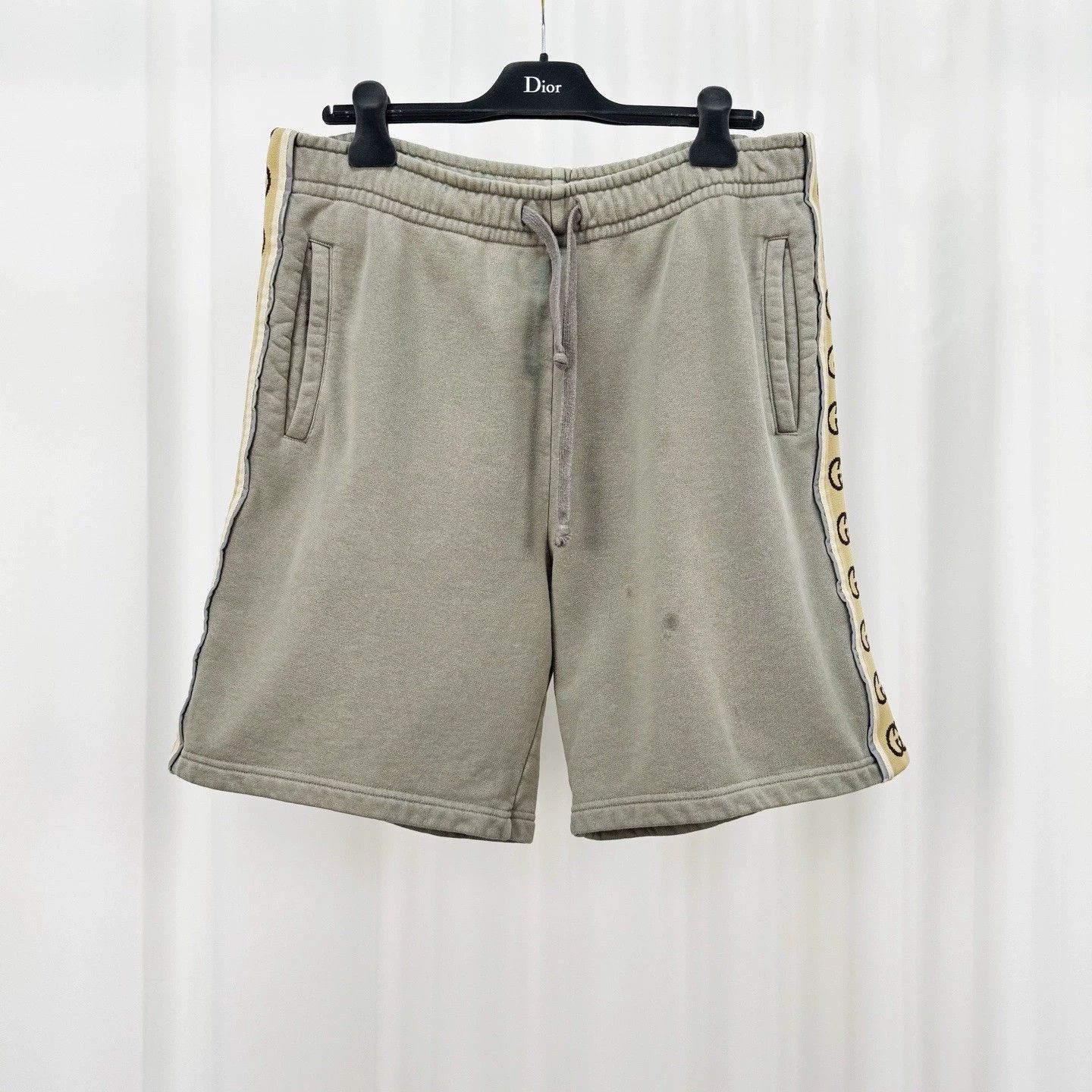 Gucci Gucci GG Embroidered Logo Shorts Size US 31 - 1 Thumbnail