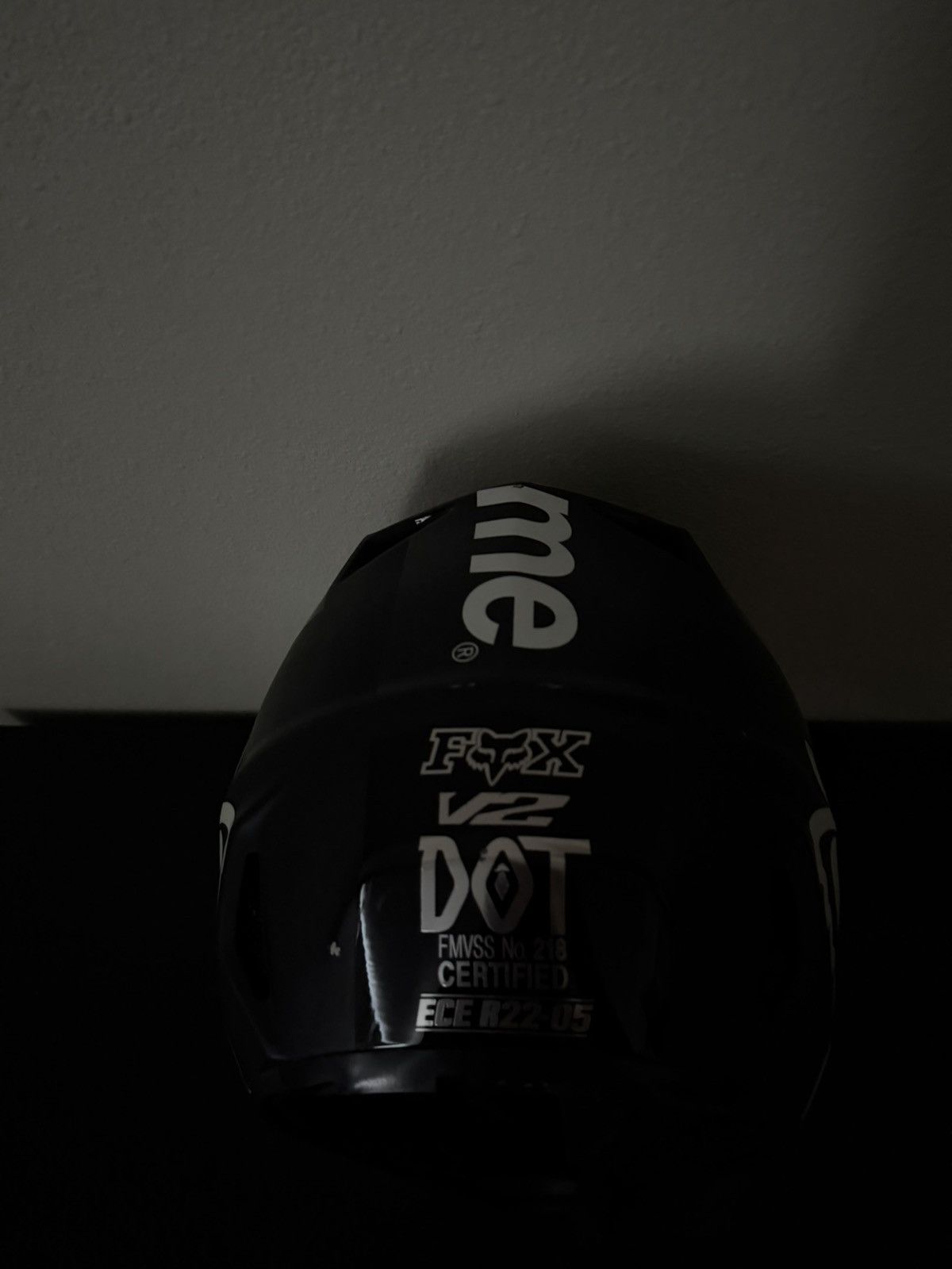 Fox Racing × Supreme Supreme Fox Racing V2 Helmet Size Medium SS18 Size ONE SIZE - 4 Thumbnail
