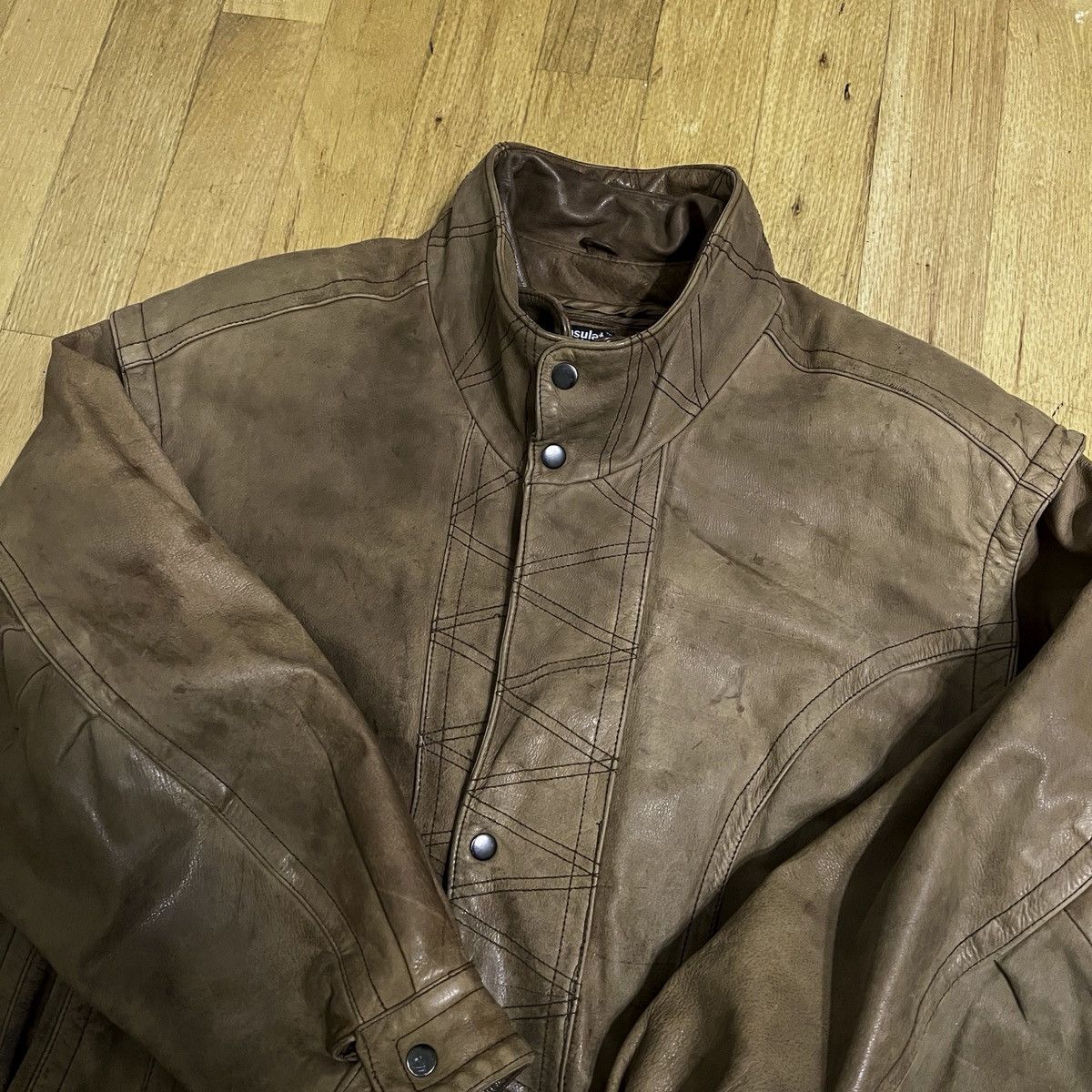 Adventure Bound Vintage 90s-early 00s Wilsons Leather "Adventure Bound" Size US XL / EU 56 / 4 - 8 Thumbnail