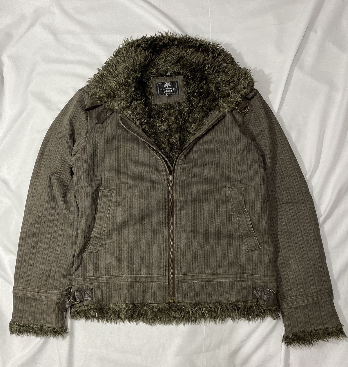 Tornado Mart 90’s Baycrest Fur Jacket Vkei LGB ifsixwasnine Size US L / EU 52-54 / 3 - 1 Thumbnail