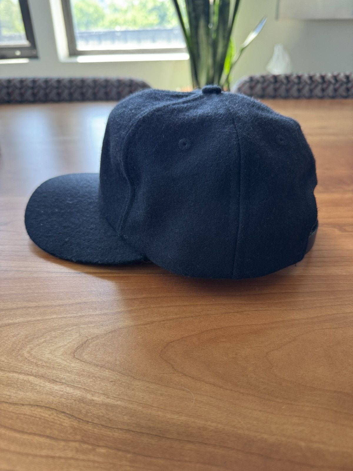 Brain Dead Brain Dead LA Hat in Black Wool Size ONE SIZE - 4 Thumbnail