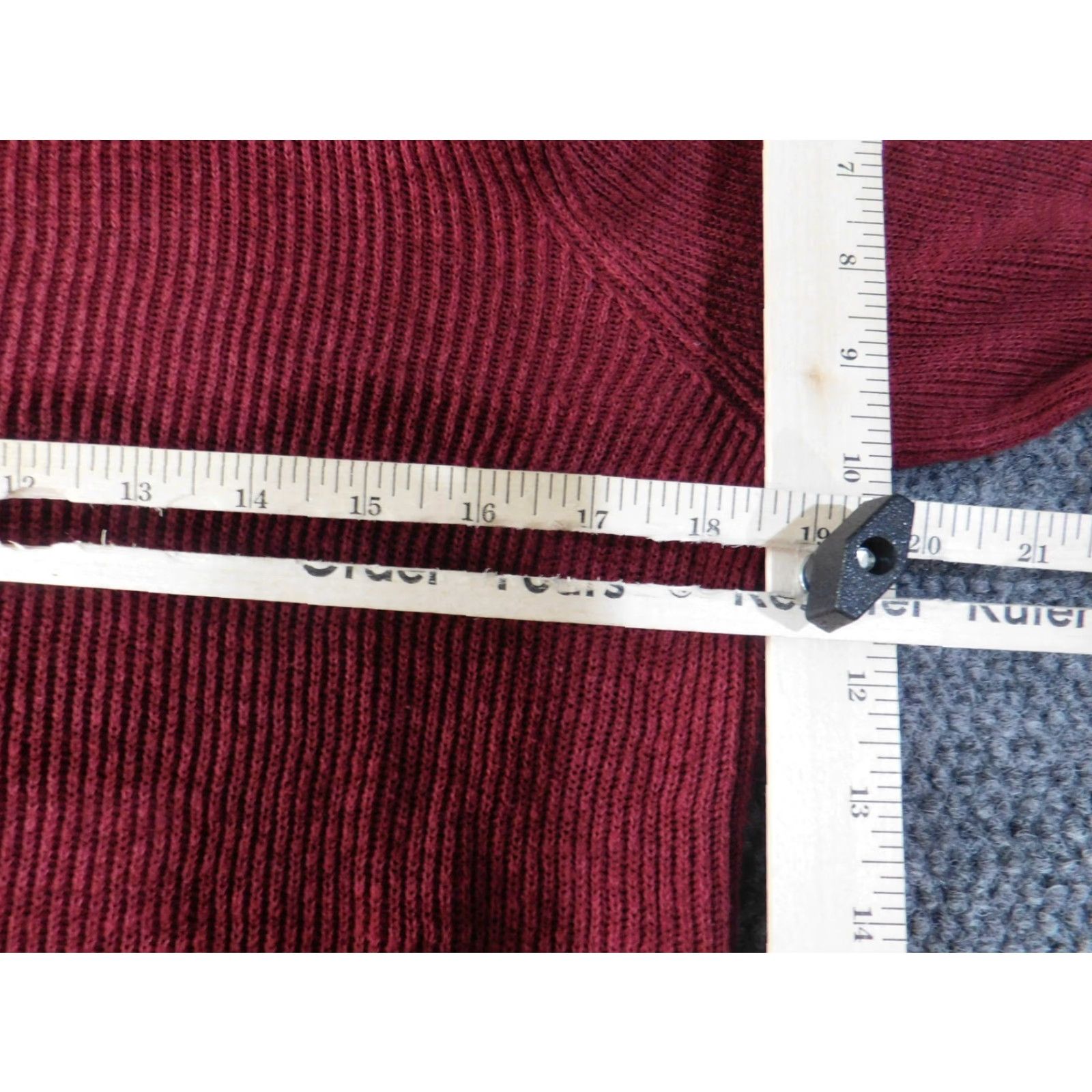 Lucky Brand Lucky Brand Sweater Womens XL Red Lined Pullover Turtleneck Knit Made of Cotton Linen Shirt Style Casual Womens Size XL / US 12-14 / IT 48-50 - 5 Thumbnail