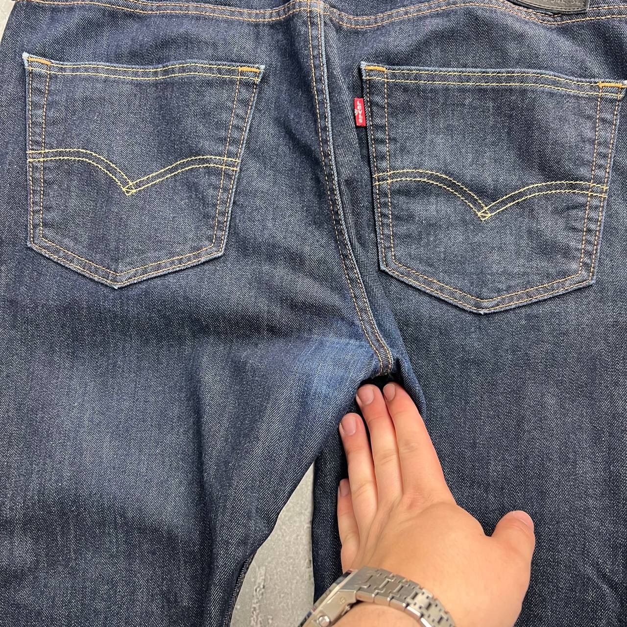 Levi's Levis 522 Commuter Slim Tapered Reflective Selvedge Jeans Size US 36 / EU 52 - 22 Thumbnail