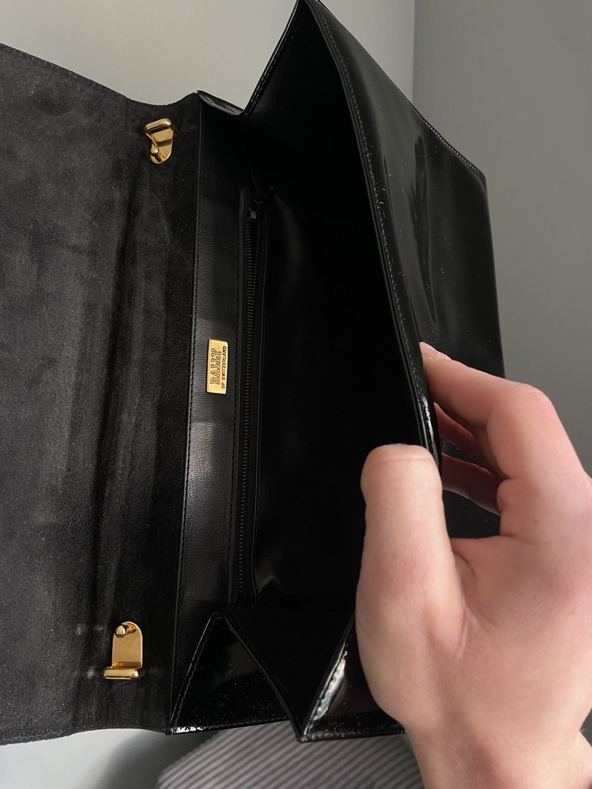 Bally Bally Lacquered Clutch Mini Bag Size ONE SIZE - 8 Thumbnail