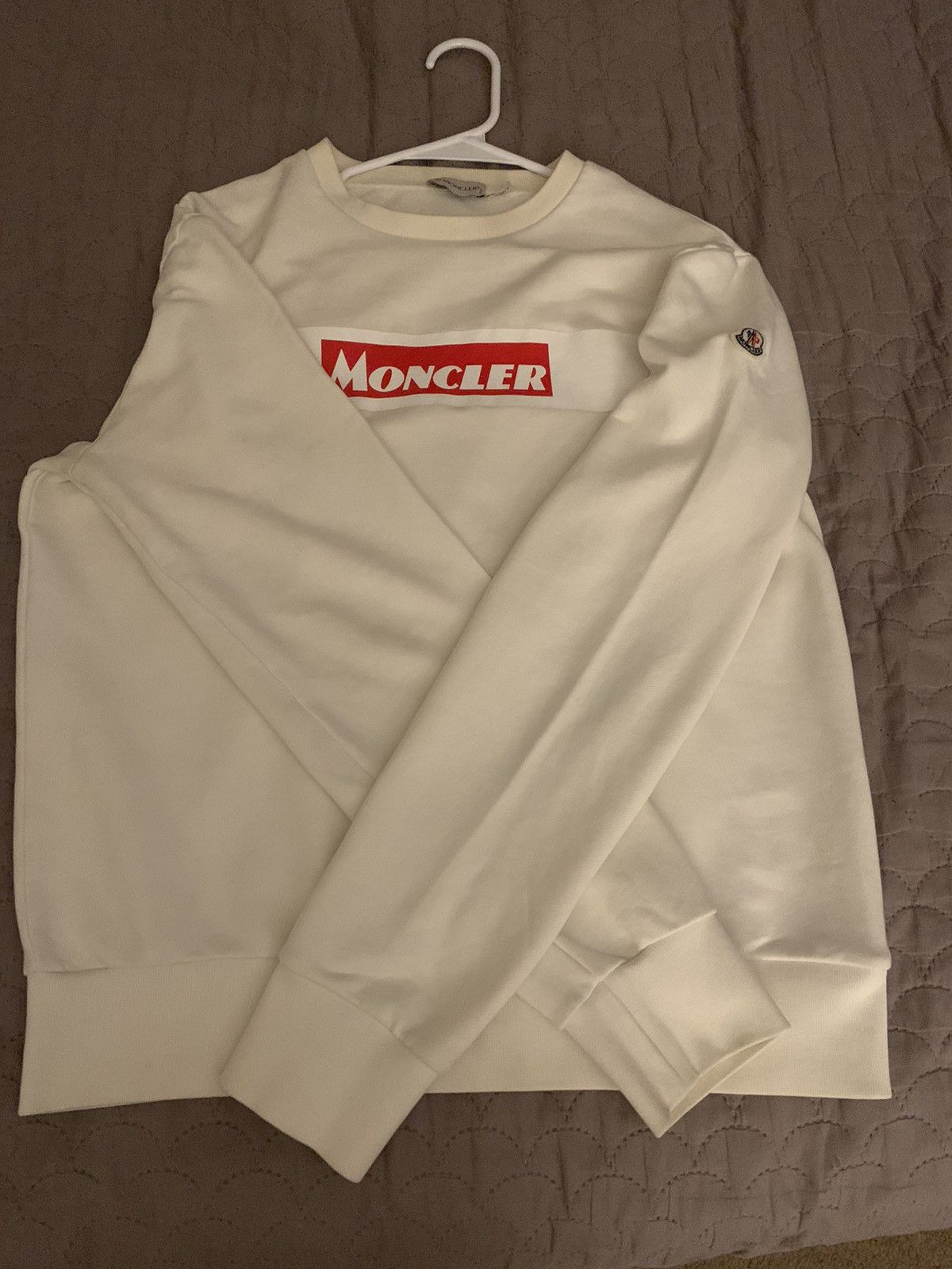Moncler Moncler Box Logo Crewneck Grailed