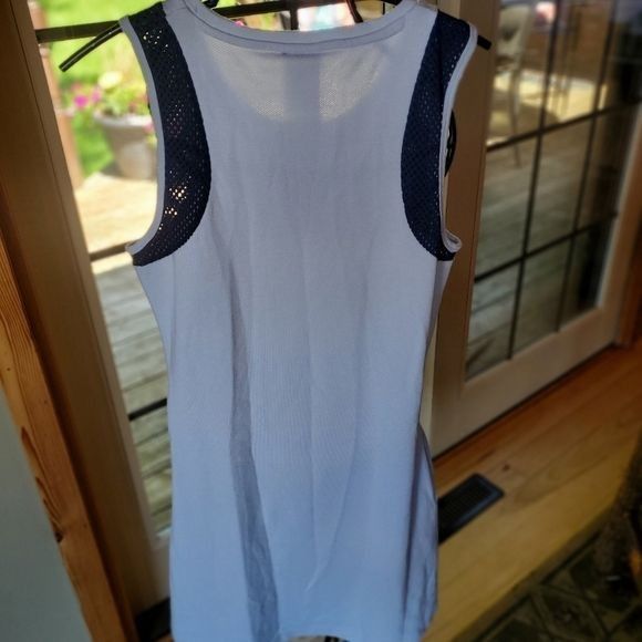 Adidas Adidas x Zoe Saldana Halo Blue Crew Navy Tank Sleeveless Sz. Size M / US 6-8 / IT 42-44 - 2 Thumbnail