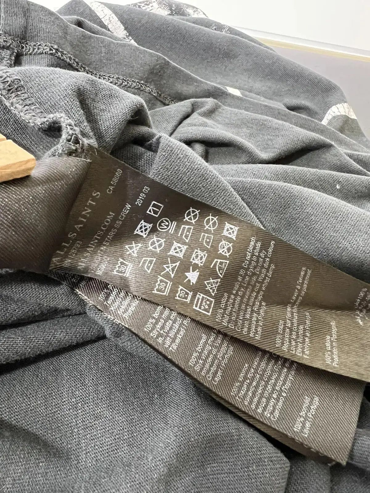 Allsaints × Japanese Brand All saints stars ss crew t shirt Size US S / EU 44-46 / 1 - 5 Thumbnail