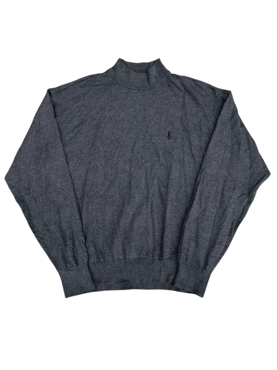Yves Saint Laurent YvesSaintLauren Turtleneck Sweatshirt Size US M / EU 48-50 / 2 - 1 Thumbnail