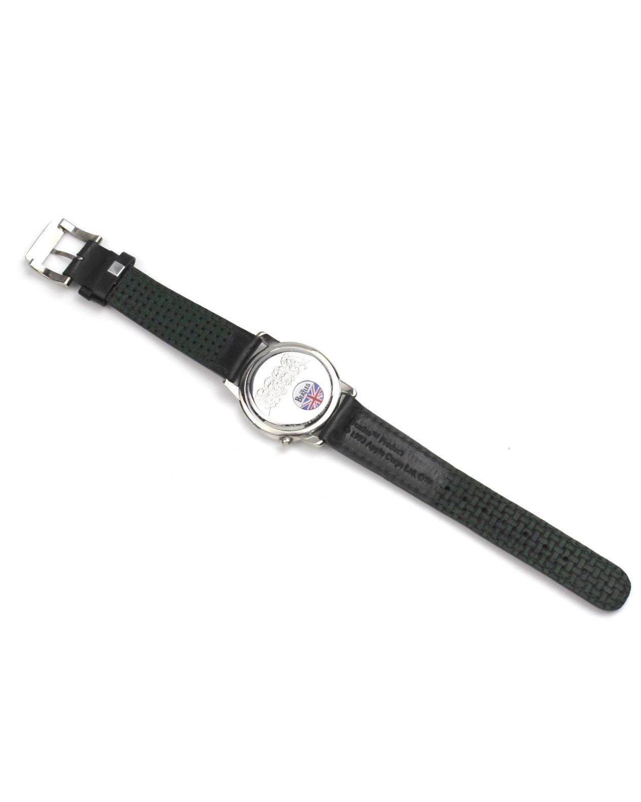 Vintage 1993 THE BEATLES APPLE CORPS LTD. WATCH WITH WOODEN CASE Size ONE SIZE - 5 Thumbnail