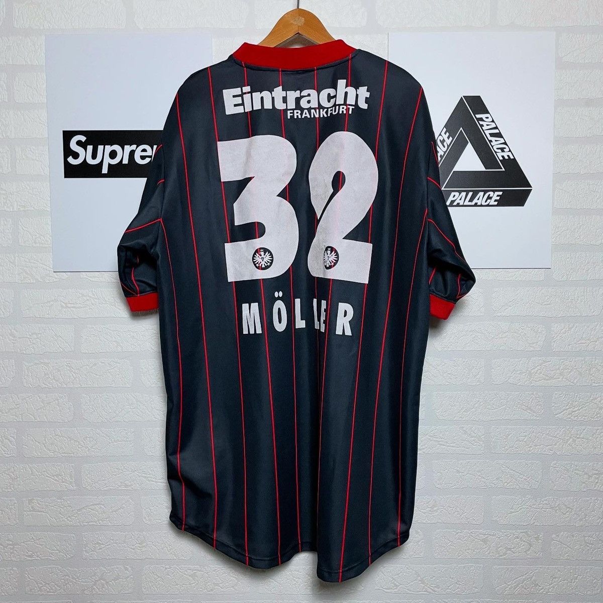 2003 2004 Eintracht Frankfurt Jako Home Kit Soccer Jersey FC