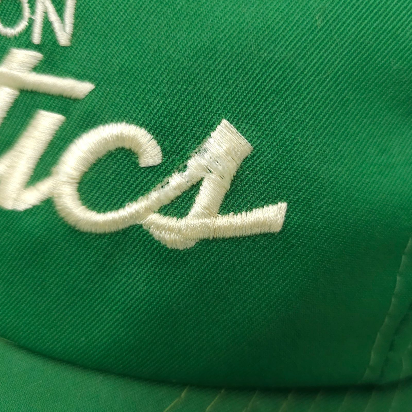 Sports Specialties Boston Celtics Script Baseball Cap READ Vtg 90s Snapback Hat Size ONE SIZE - 7 Thumbnail