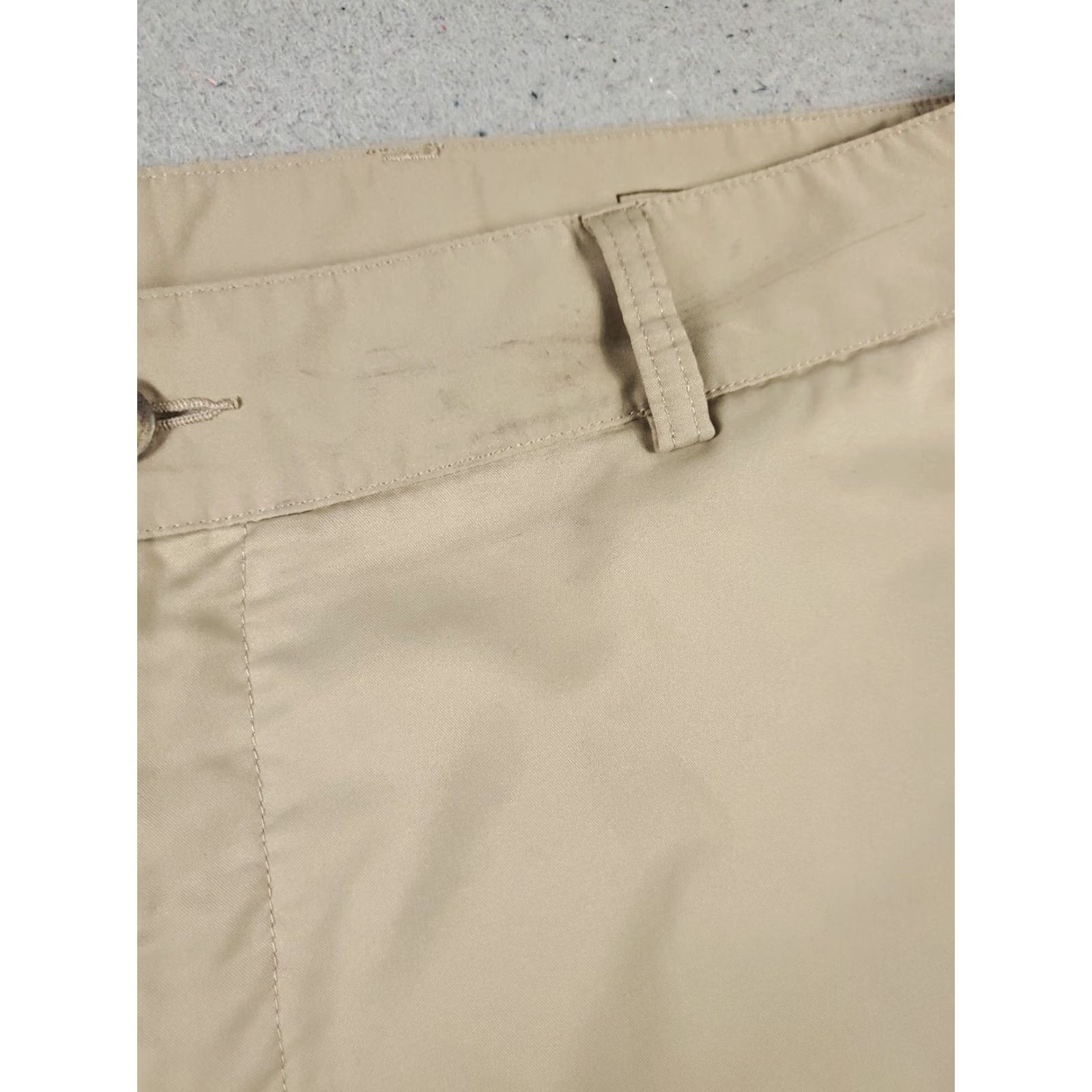 Adidas Adidas Chino Pants Mens 38x32 Beige Flat Front Stretch Trousers Size US 38 / EU 54 - 6 Thumbnail