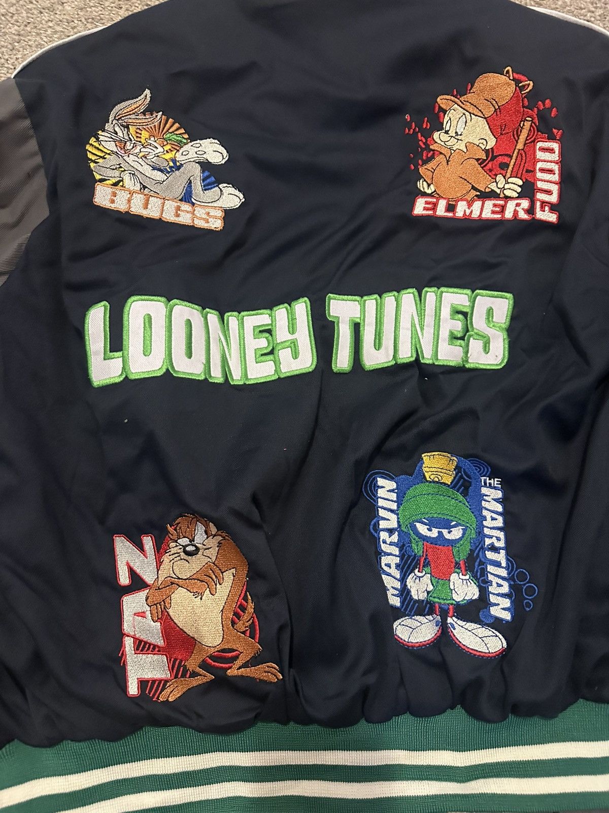 JH Design Vintage JH Design Looney Tunes Nascar Jacket Medium Size US M / EU 48-50 / 2 - 8 Thumbnail