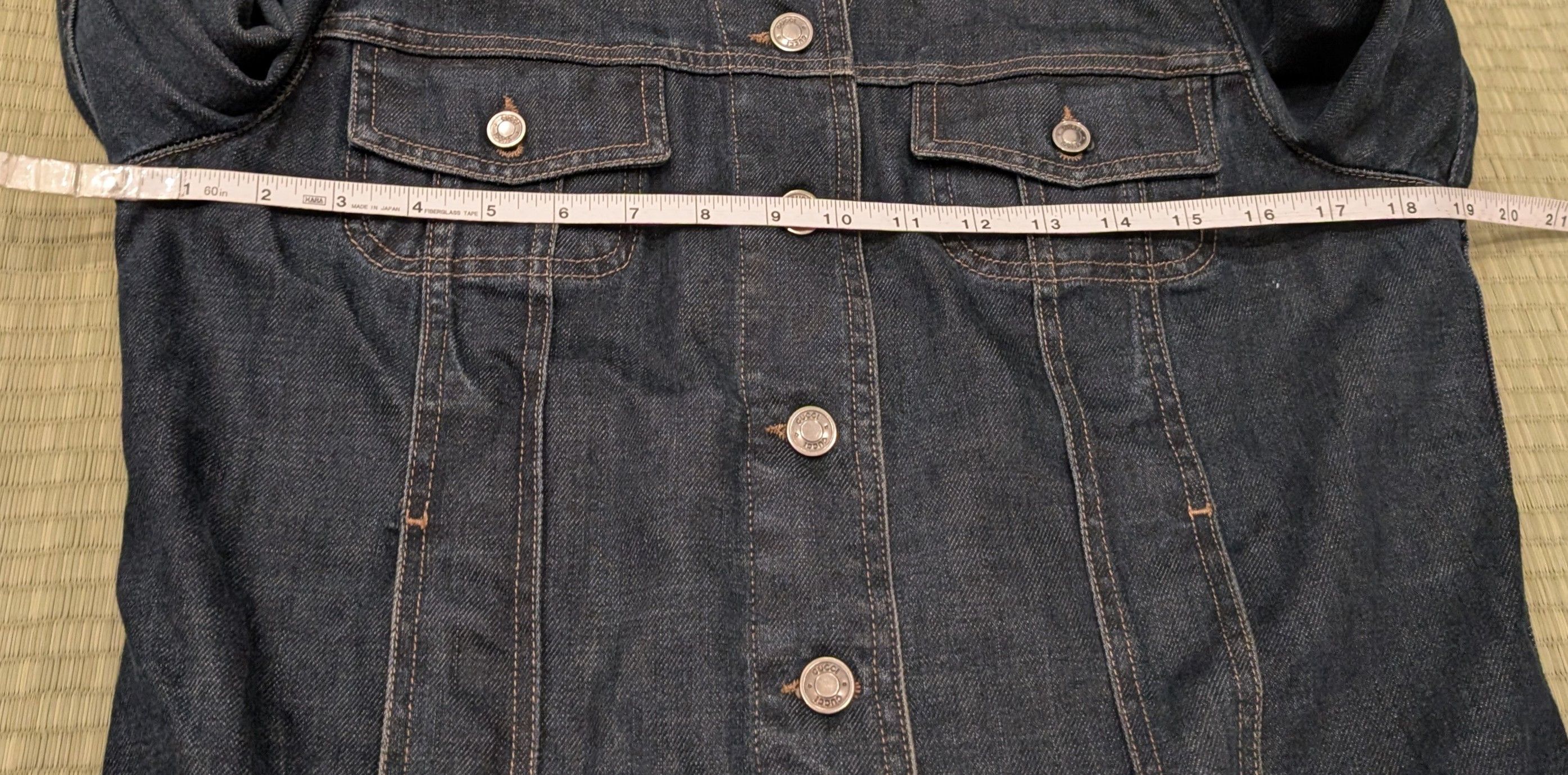 Gucci Gucci Faded Denim Jacket Made in Italy Size US S / EU 44-46 / 1 - 6 Thumbnail