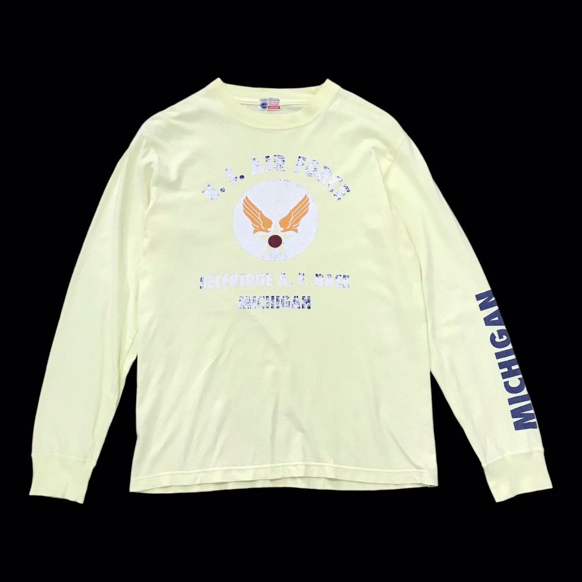 Buzz Rickson's × Japanese Brand × Toyo Enterprises Vintage Buzz Rickson Toyo Enterprise Long Sleeve Tshirt Size US M / EU 48-50 / 2 - 1 Thumbnail