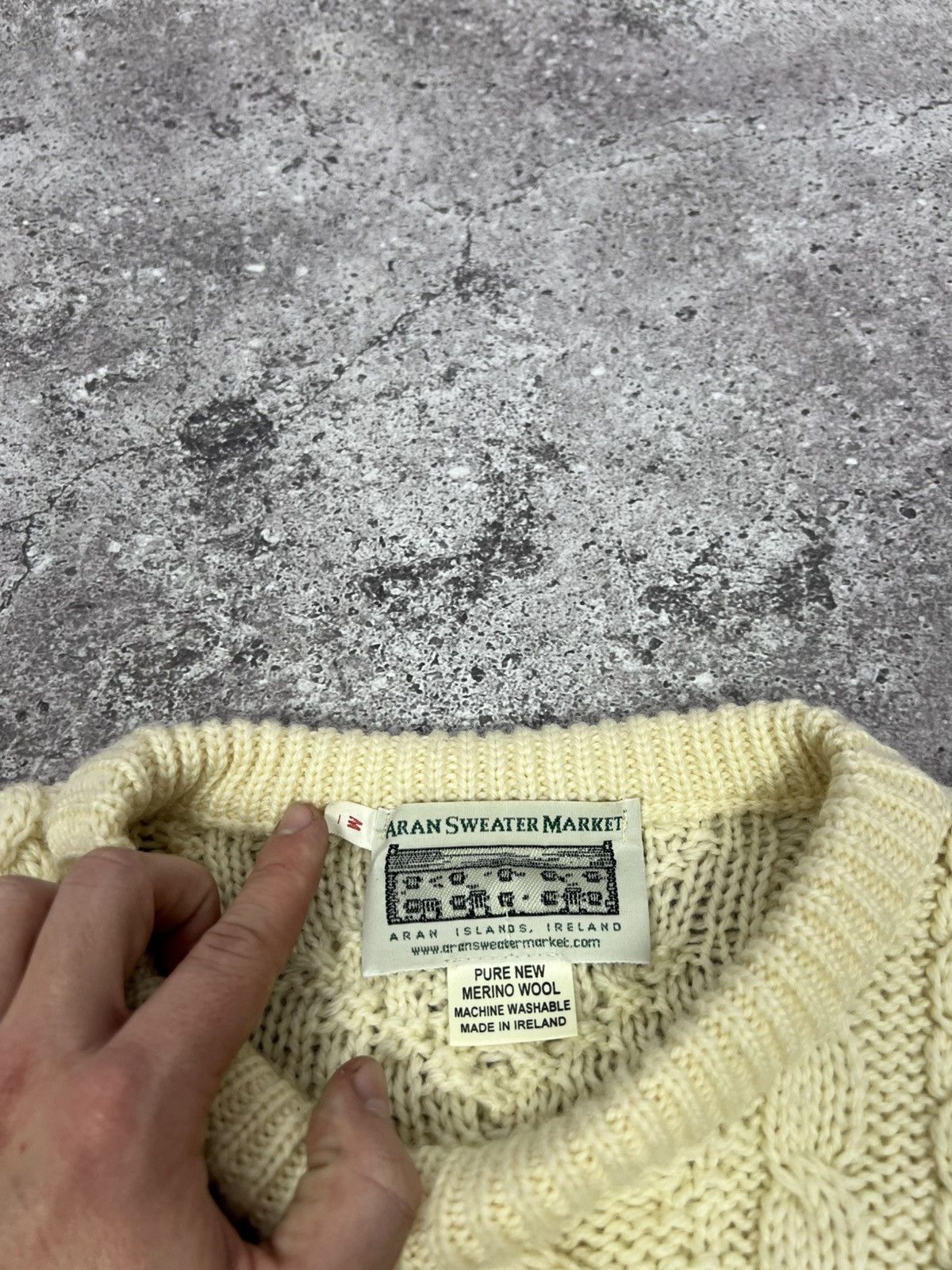 Aran Sweater Market Aran Sweater Market Women's Wool Knit Sweater Size M / US 6-8 / IT 42-44 - 7 Thumbnail