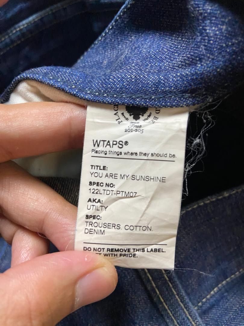 Wtaps 🔥 WTAPS Brand Straight Cut Denim Jeans 🔥 (135) Size US 32 / EU 48 - 7 Thumbnail