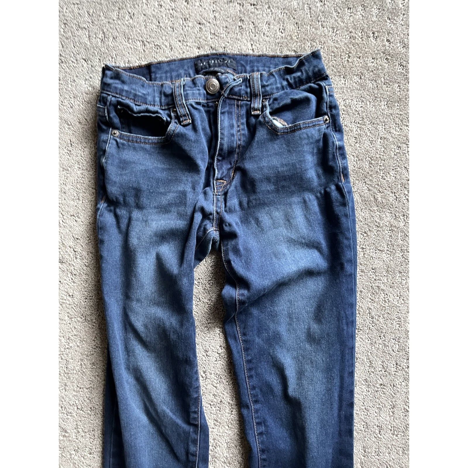 Vintage Aéropostale Denim Jegging Women's Size 2 Regular Low Rise Blue 5-Pocket Size 26" / US 2 / IT 38 - 2 Thumbnail