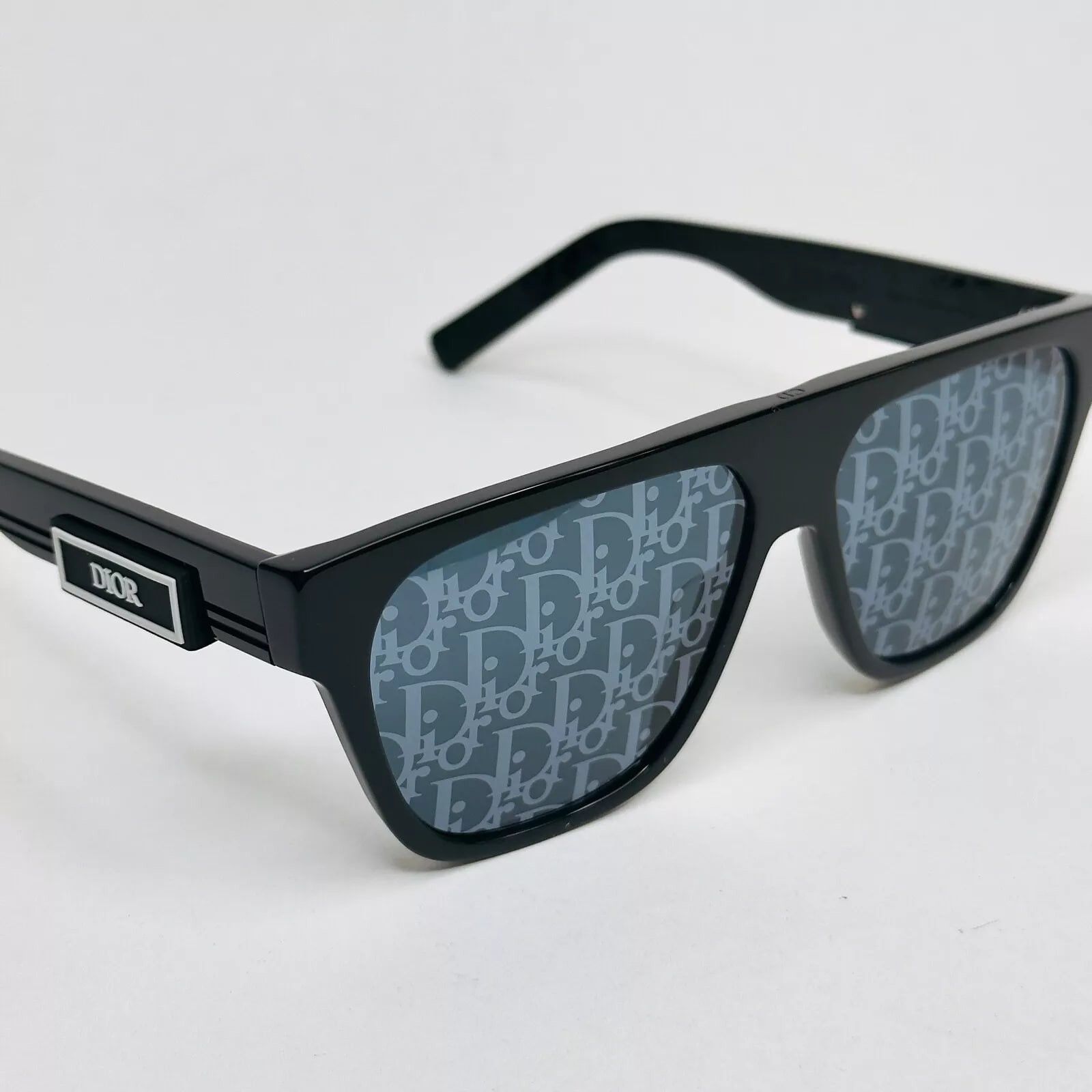 Christian Dior Monsieur CHRISTIAN DIOR Black Blue B23 S3I Sunglass DM40080I DiorB23 Size ONE SIZE - 2 Thumbnail