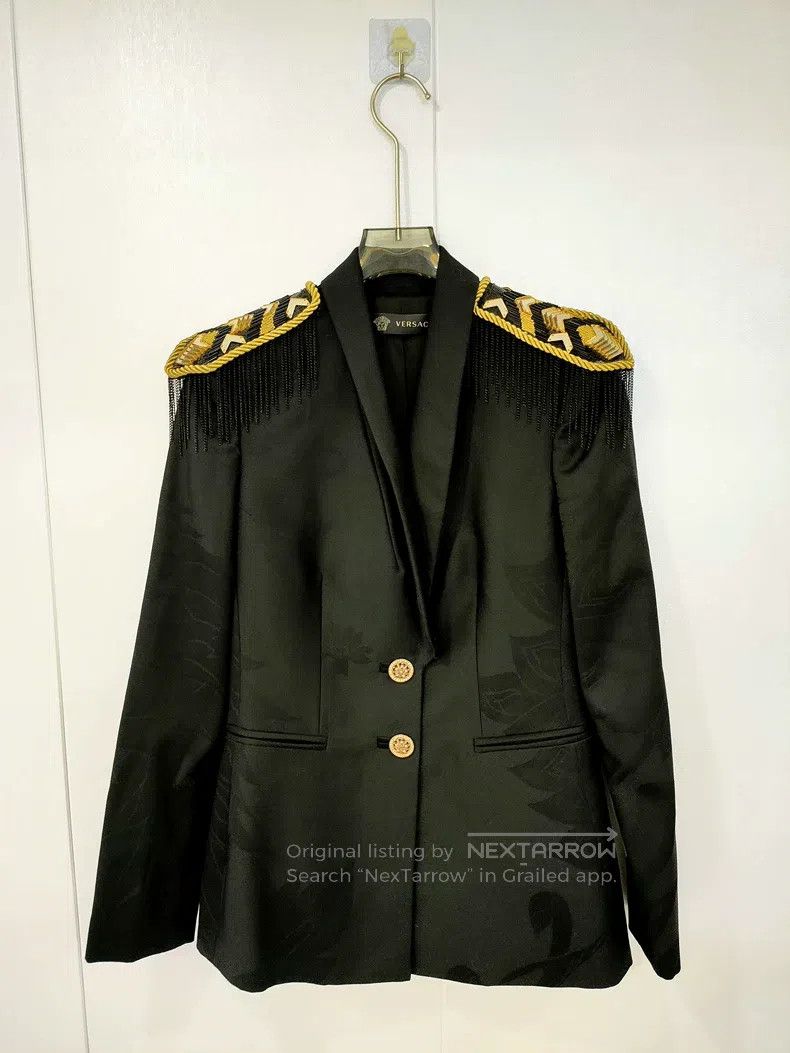 Versace Versace Military-style jacket Size 38S - 1 Thumbnail