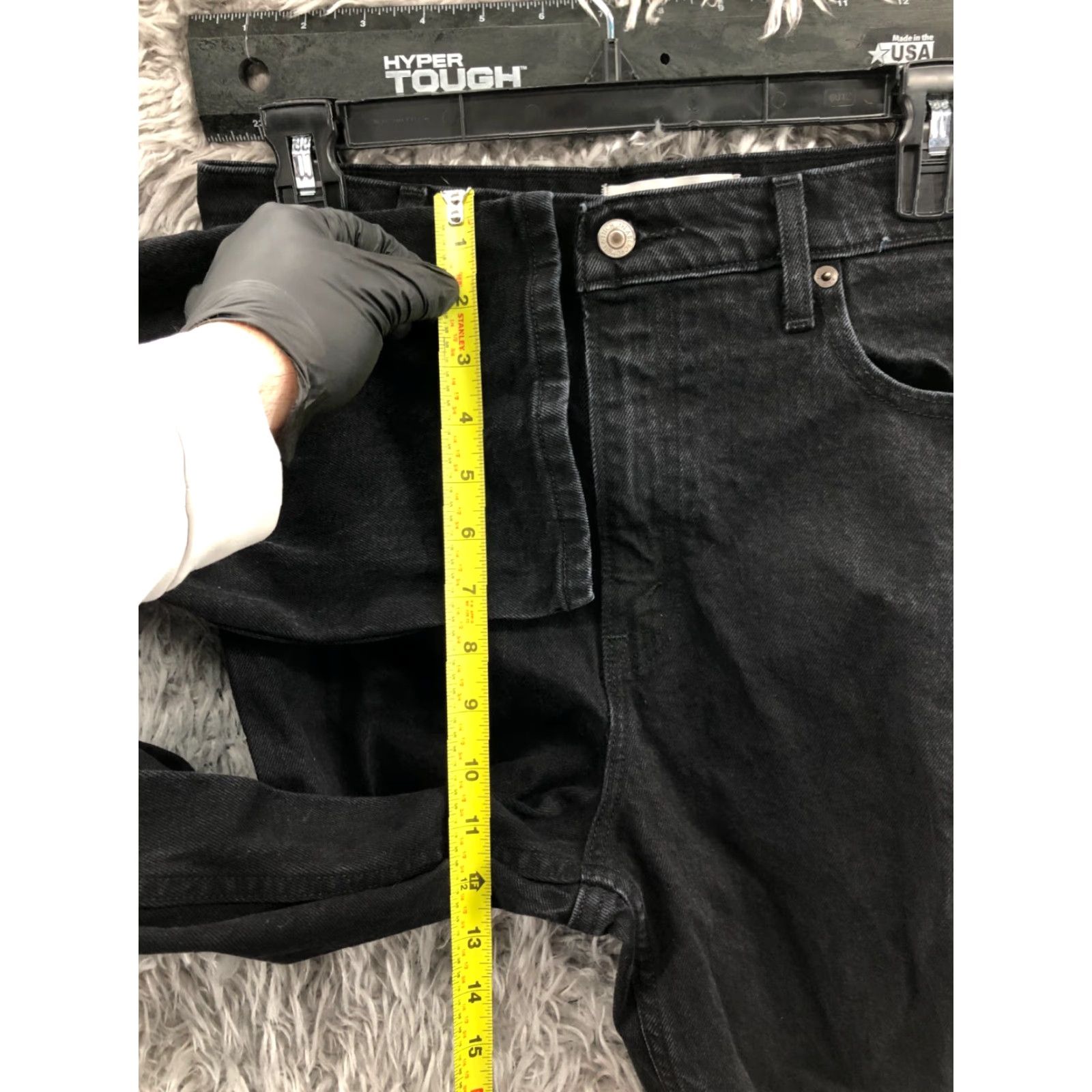 Abercrombie & Fitch VINTAGE Abercrombie & Fitch Jeans 90s Straight High Rise Womens Size 8 Dark Wash Black Size 30" / US 8 / IT 44 - 4 Thumbnail