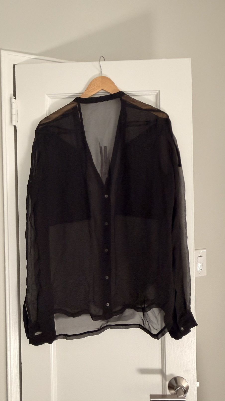Rick Owens Rick Owens Larry Fogpocket Silk Shirt Size US M / EU 48-50 / 2 - 4 Thumbnail