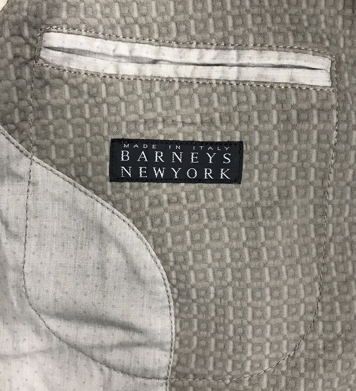Barneys New York × Vintage Vintage Barneys NewYork Made In Italy Blazer Size US M / EU 48-50 / 2 - 15 Thumbnail