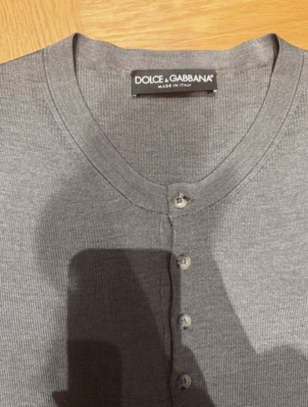 Dolce & Gabbana Dolce&Gabbana Men's Short Sleeve Knit Shirt K18 Size US L / EU 52-54 / 3 - 3 Thumbnail