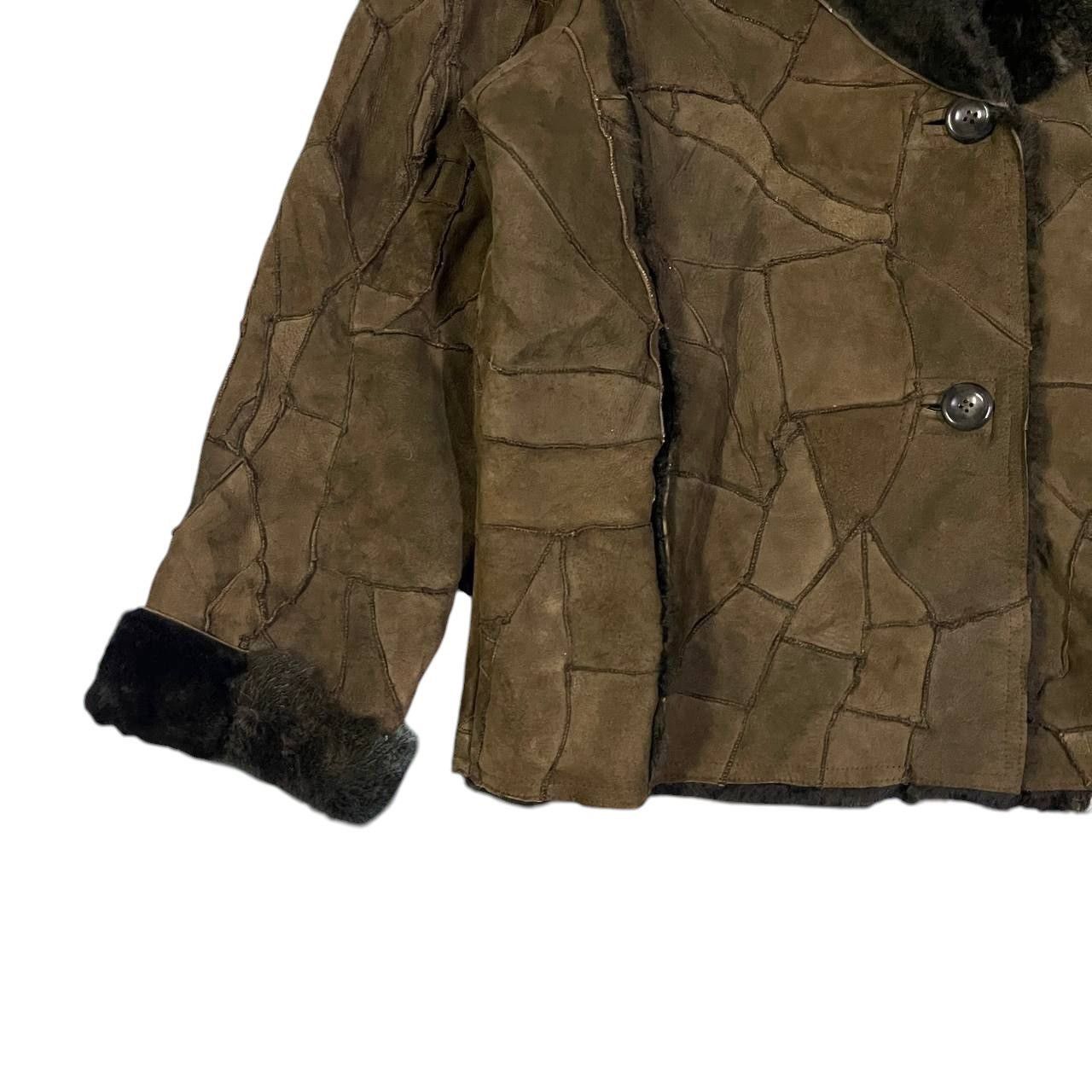 Issey Miyake Issey Miyake Inspired Patchwork Leather Jacket Shearling Size US M / EU 48-50 / 2 - 3 Thumbnail