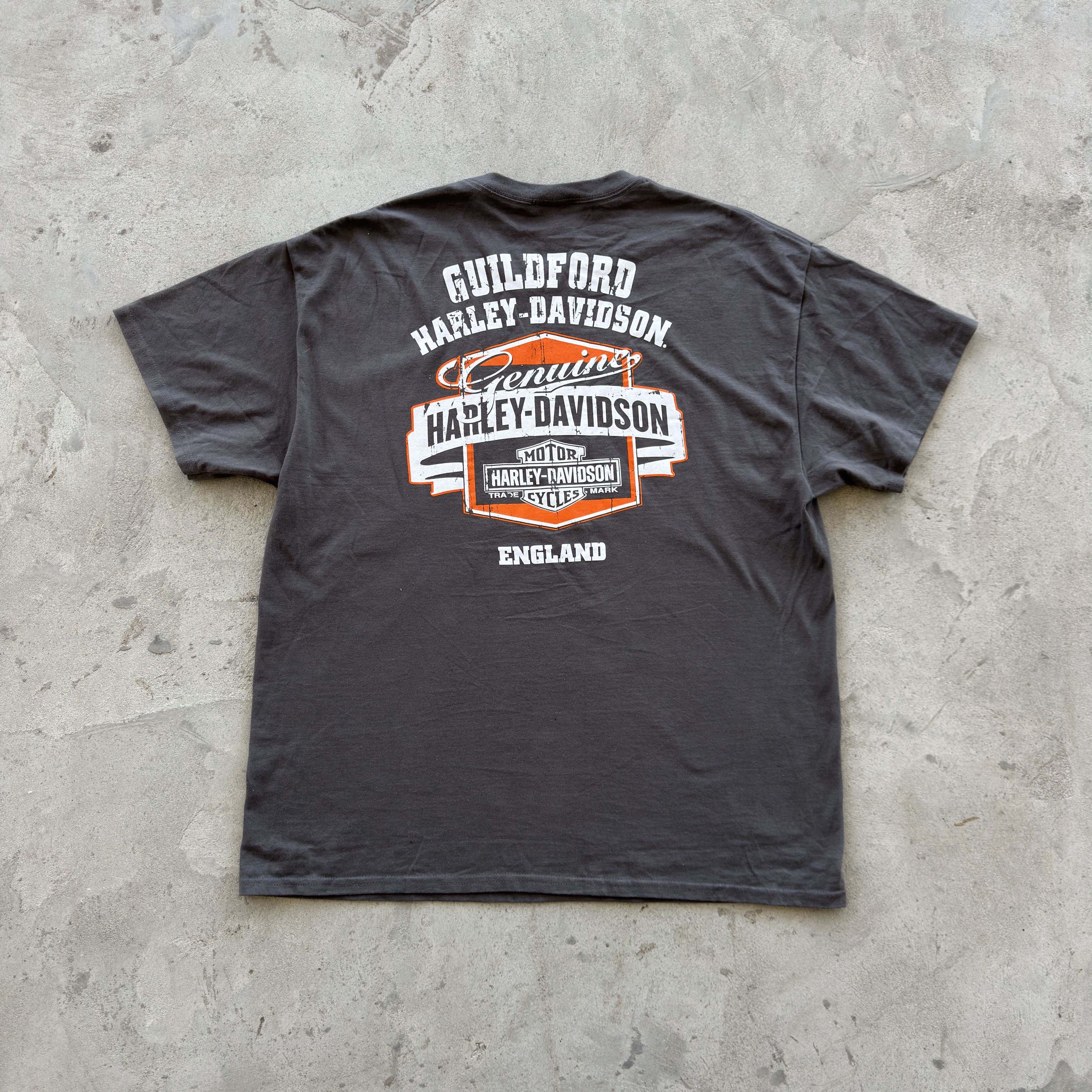 Harley Davidson Harley-Davidson Thrill of The Great Unknown Guildford Tee Size US XL / EU 56 / 4 - 5 Thumbnail