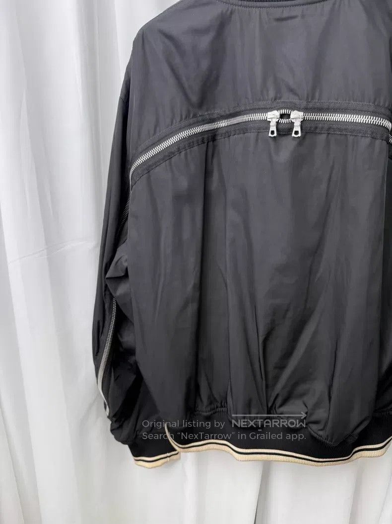 Dries Van Noten DRIES VAN NOTEN Back Zip Bomber Classic Size US L / EU 52-54 / 3 - 7 Thumbnail