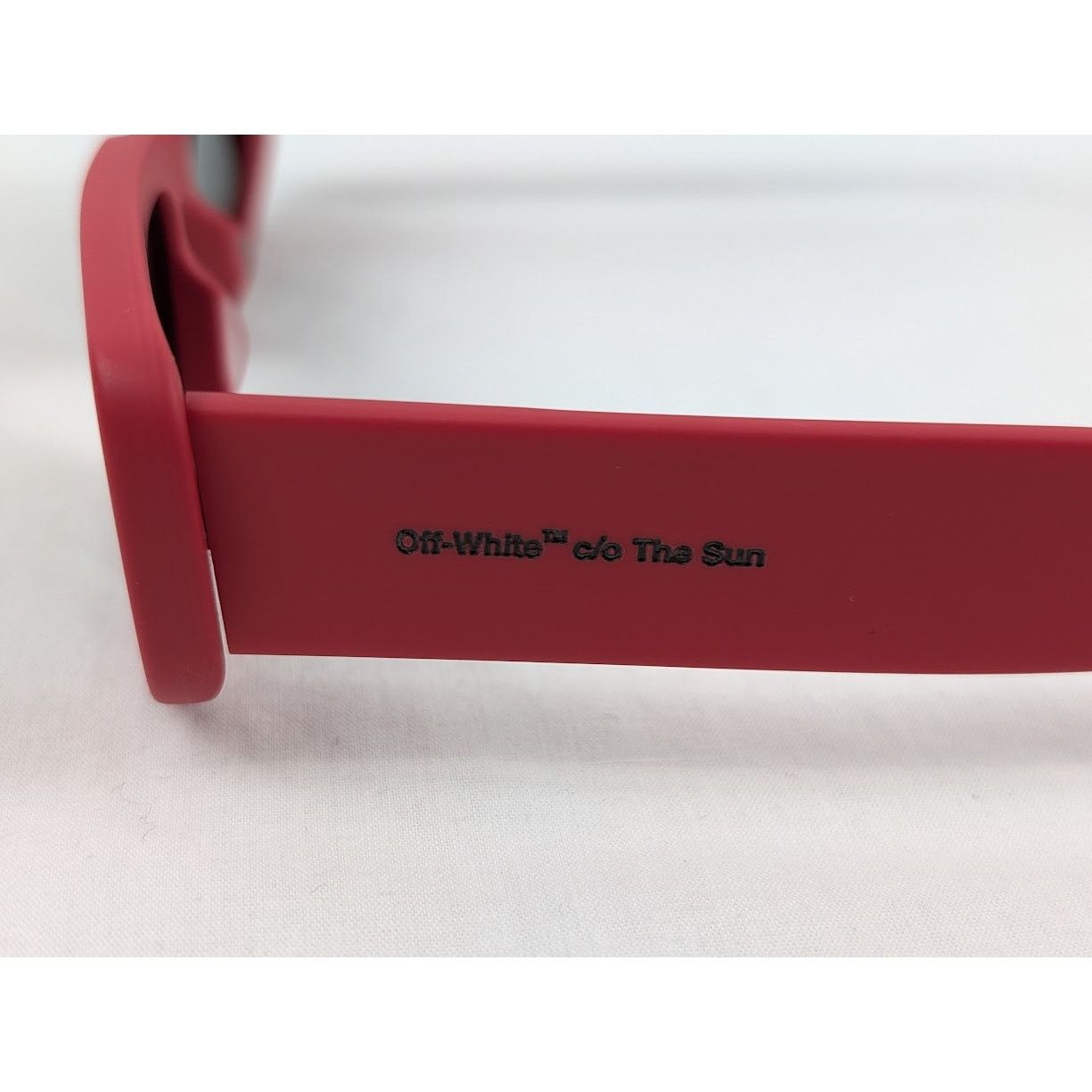 Off-White o1rshd1 Size: OS / Occhiali Da Sole Sunglasses in Red Size ONE SIZE - 8 Thumbnail