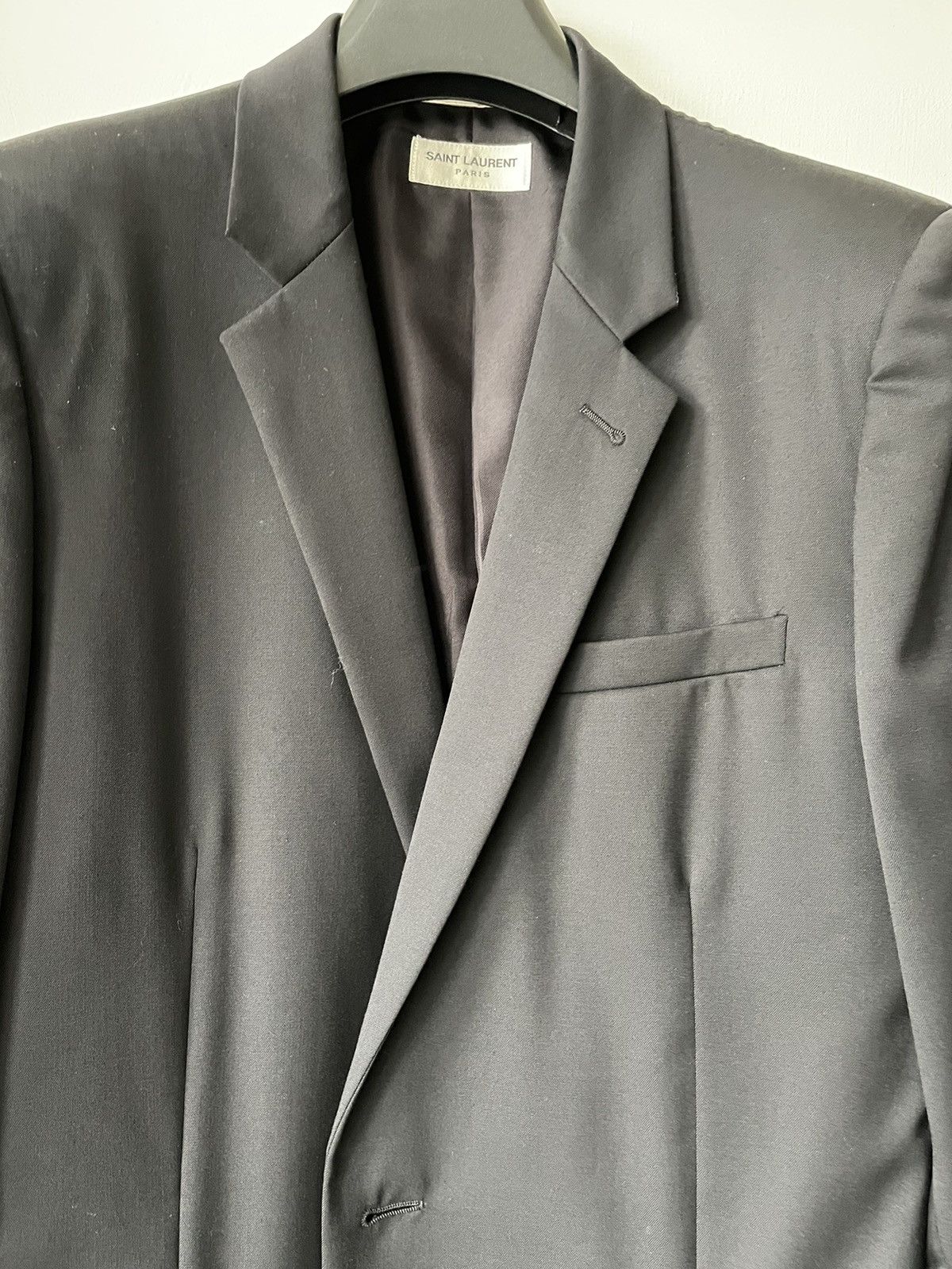 Saint Laurent Paris hedi slimane 2013 black blazer