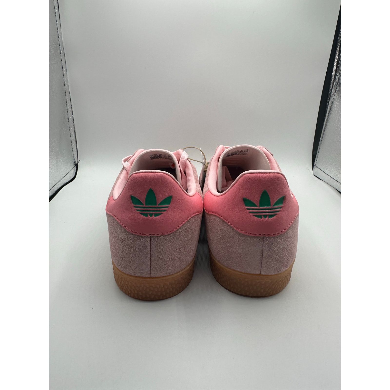 Adidas Adidas Gazelle J “Clear Pink Court Green” size 7y Size US 7 / IT 37 - 4 Thumbnail