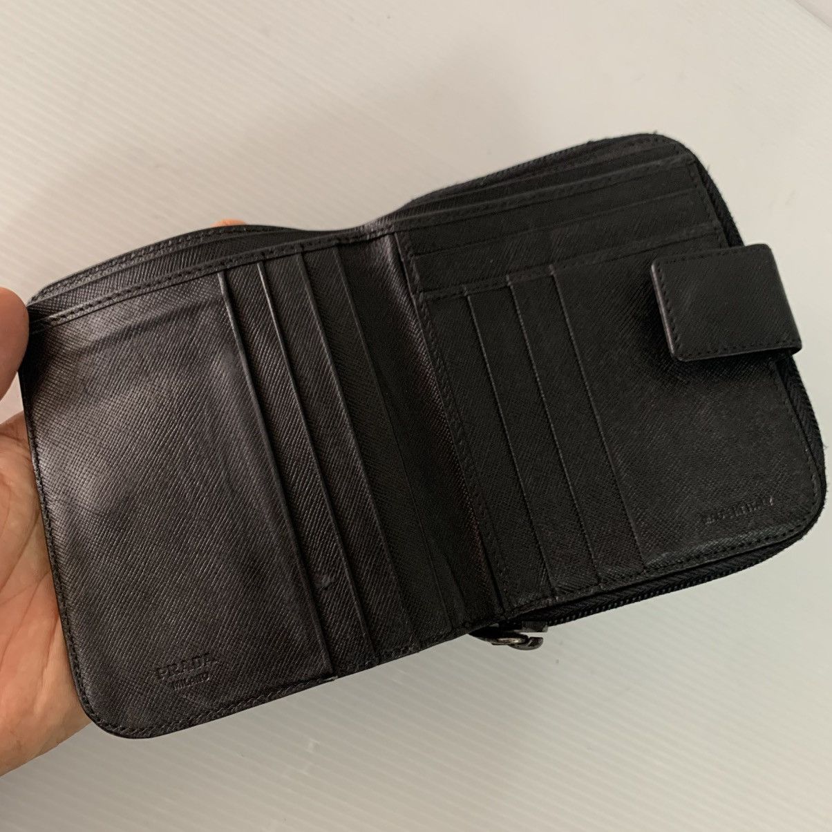 Prada PRADA Leather Wallet Size ONE SIZE - 9 Thumbnail