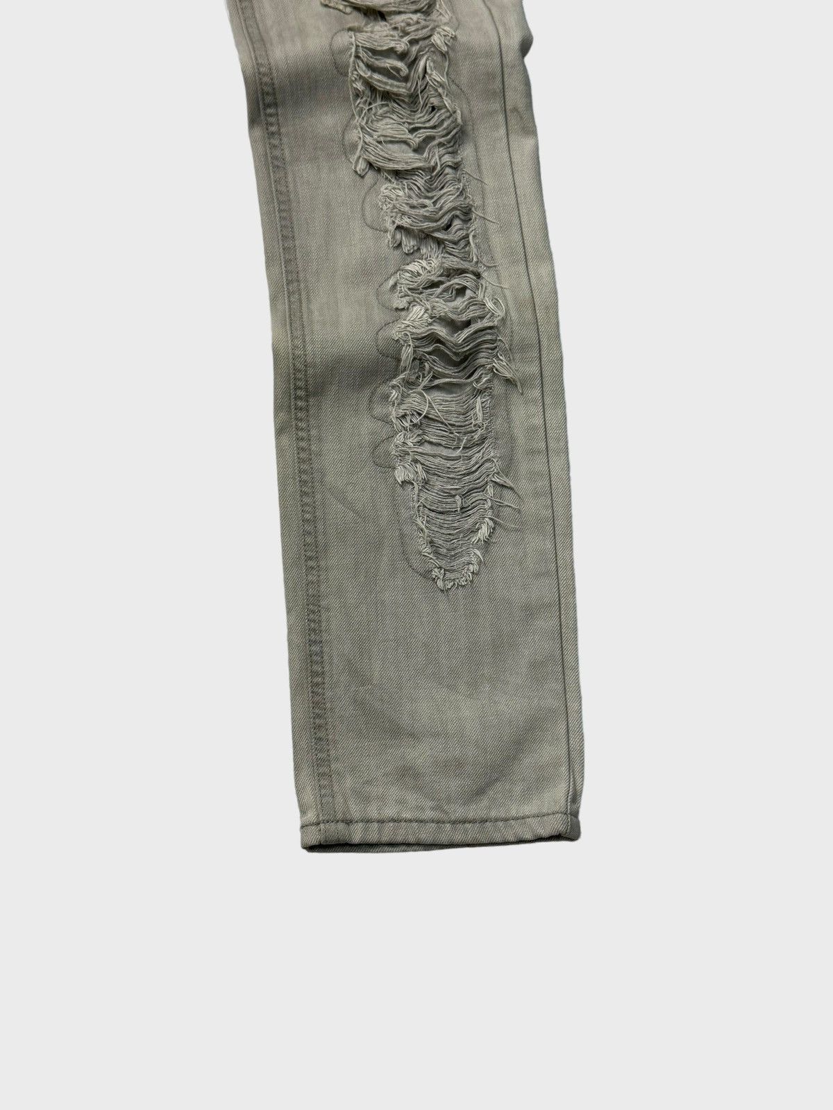 Japanese Brand Jill Stuart Distressed Helmut Lang Inspired Low Rise Jean Size US 29 - 6 Thumbnail
