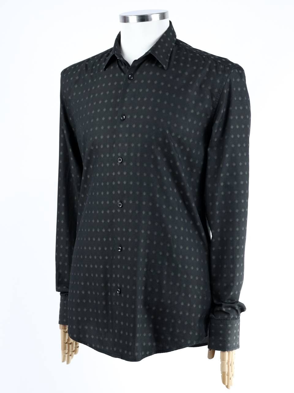 Antony Morato ANTONY MORATO Slim fit jacquard cotton shirt Size US XL / EU 56 / 4 - 3 Thumbnail