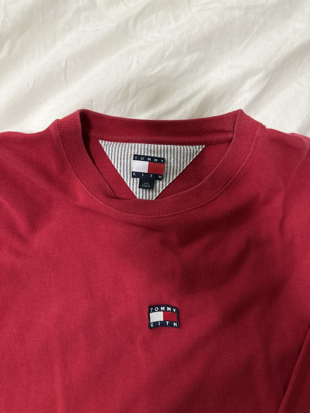 Kith × Tommy Hilfiger Kith x Tommy Hilfiger logo Long sleeve shirt Size US L / EU 52-54 / 3 - 6 Thumbnail
