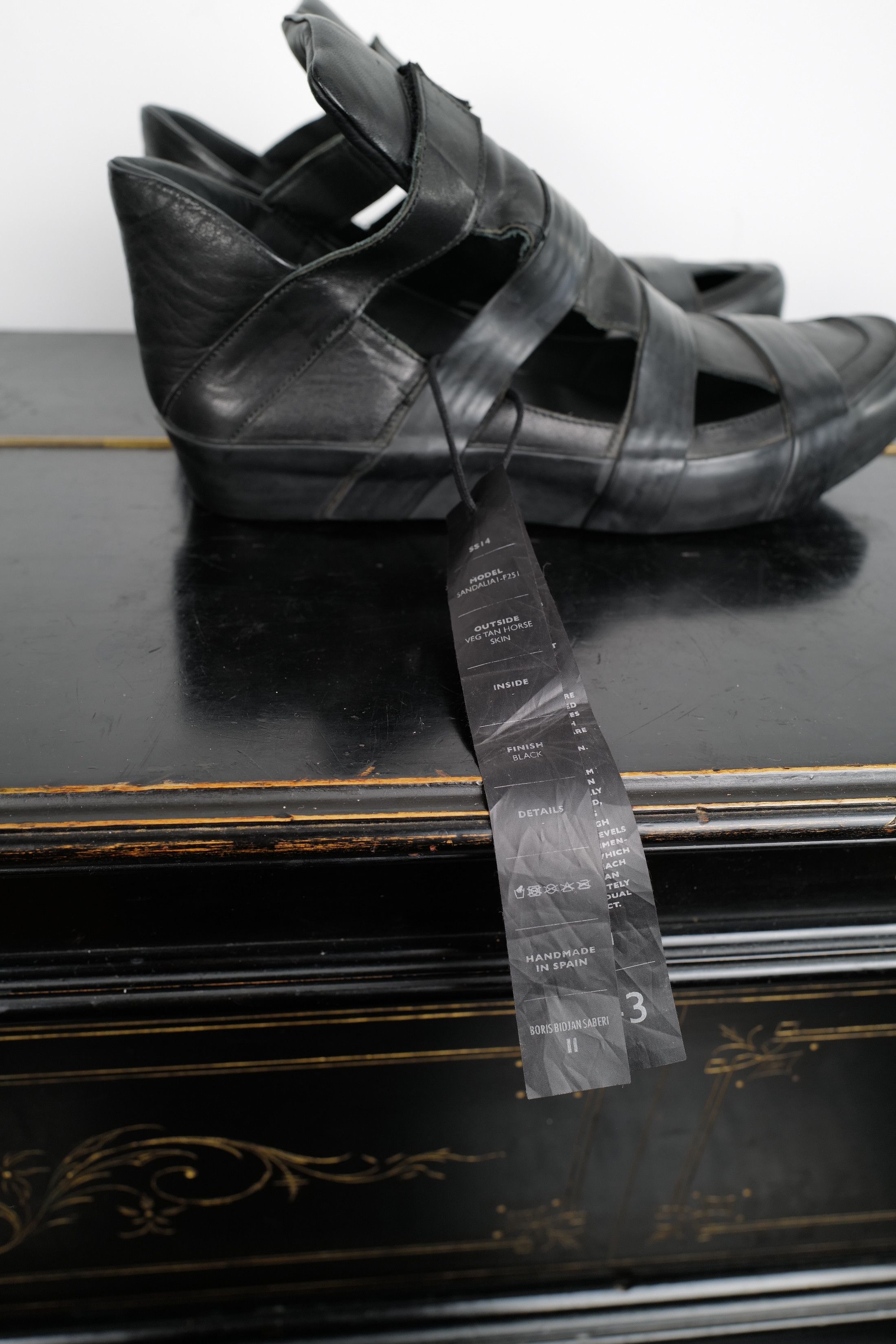 Boris Bidjan Saberi BORIS BIDJAN SANDALS Size US 11 / EU 44 - 12 Thumbnail