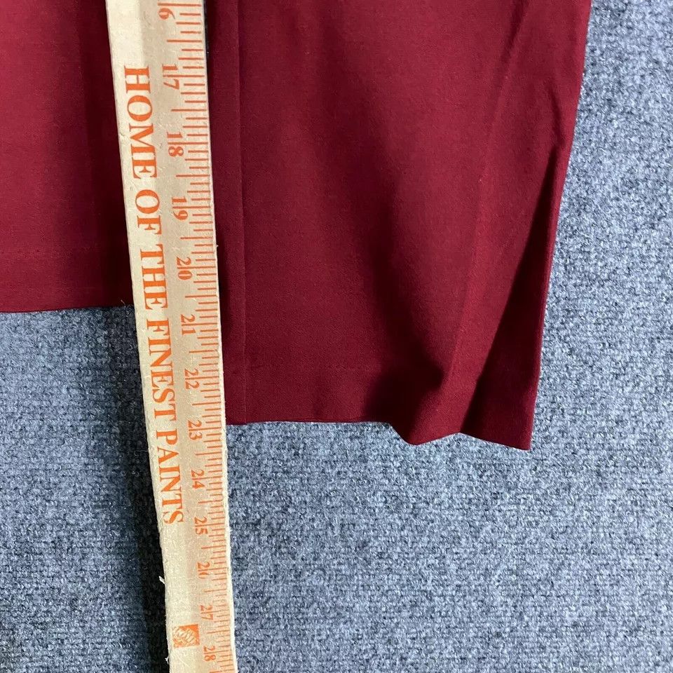 Other Halogen Trousers Capris Women's Small Stretch Red Pants Size 28" / US 6 / IT 42 - 5 Thumbnail