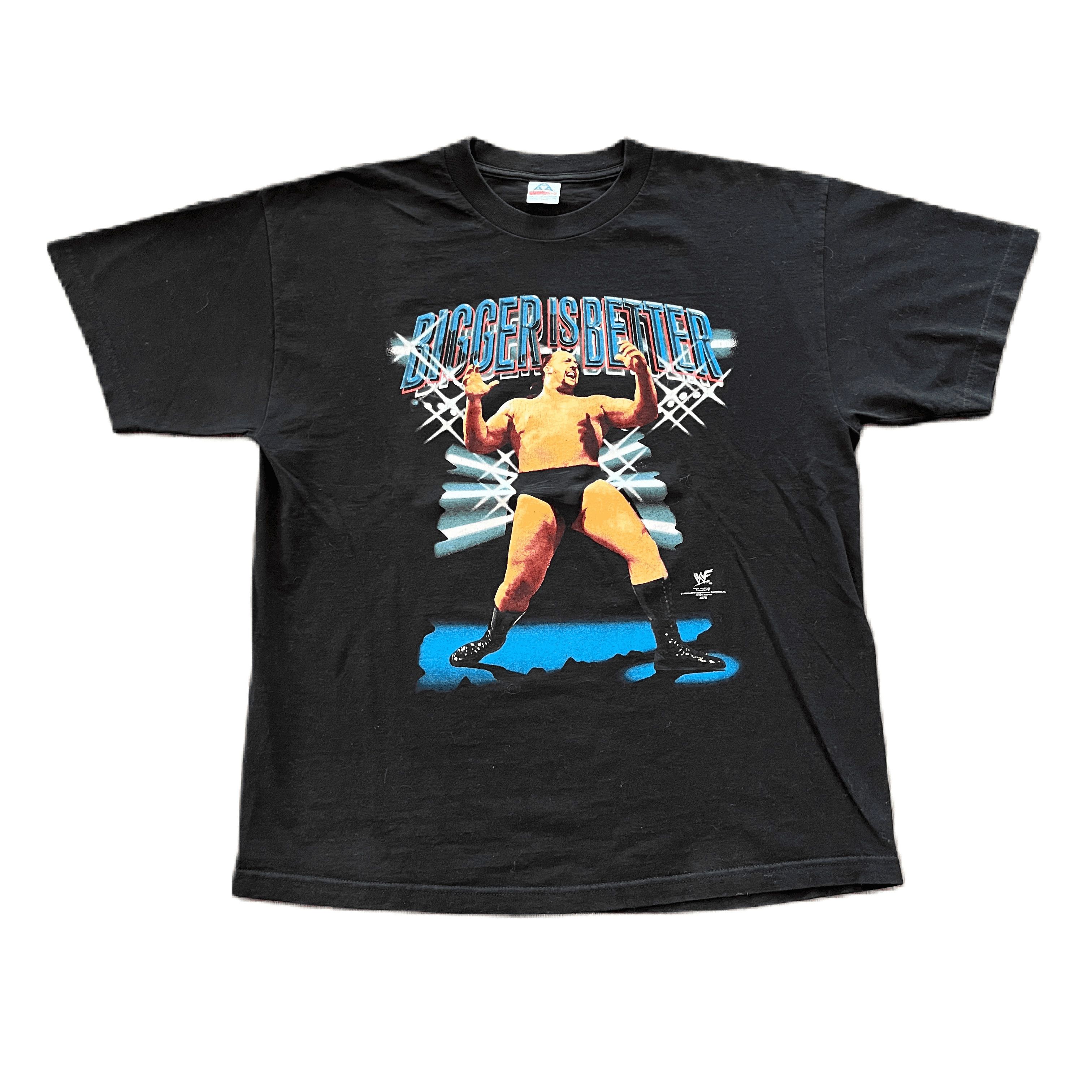 image of Vintage Wwf The Big Show T-Shirt in Black, Men's (Size XL)