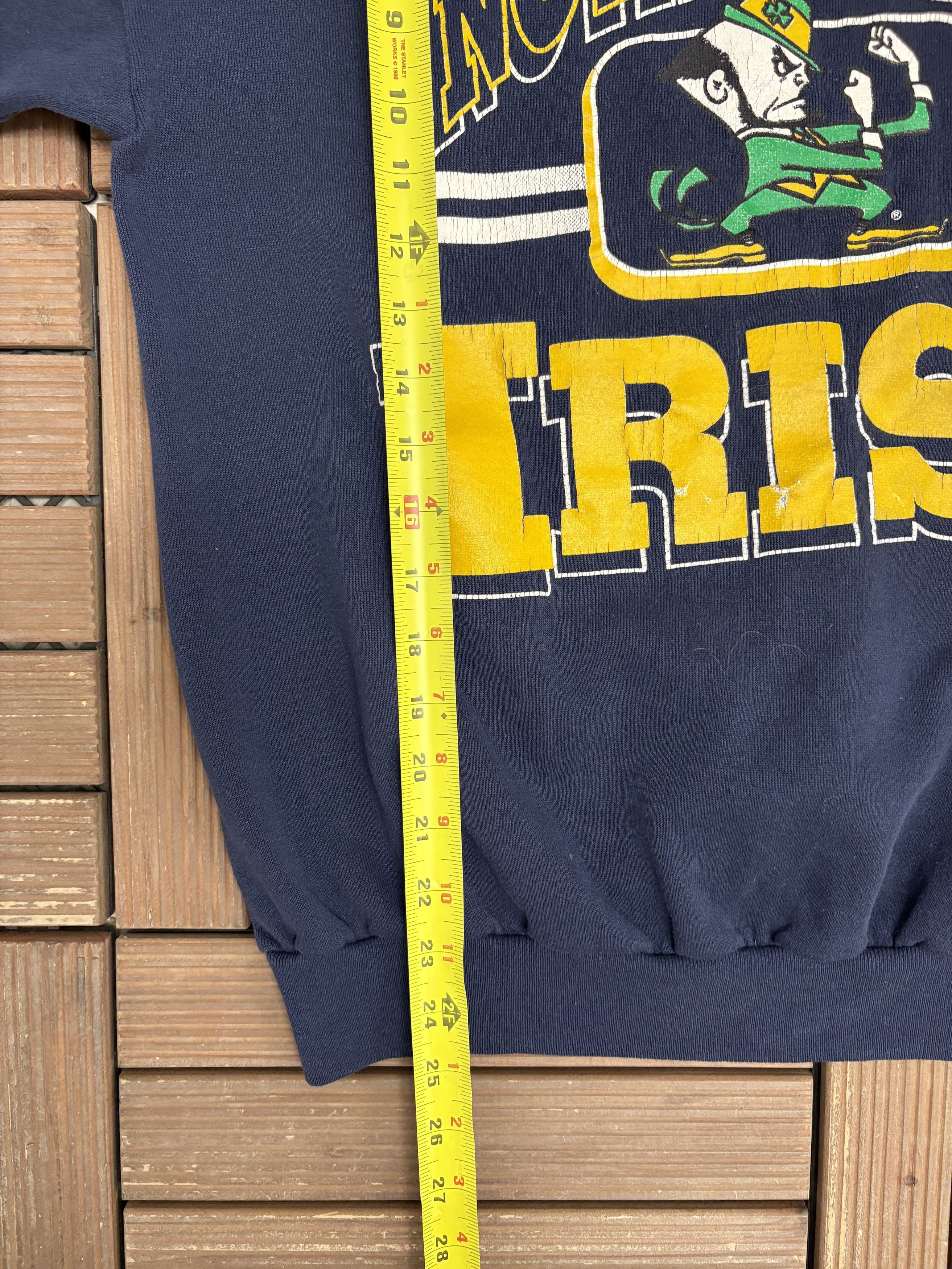 Vintage Notre Dame Fighting Irish Vintage Crewneck Sweater Size US XL / EU 56 / 4 - 8 Thumbnail