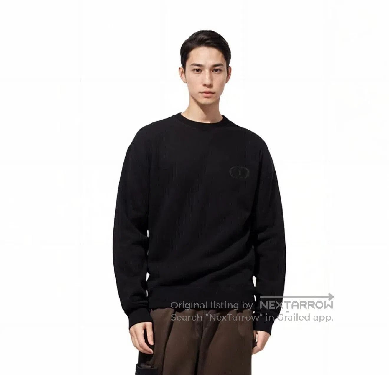 Dior Dior CD Icon Black Sweatshirt for Men. Size US L / EU 52-54 / 3 - 6 Thumbnail