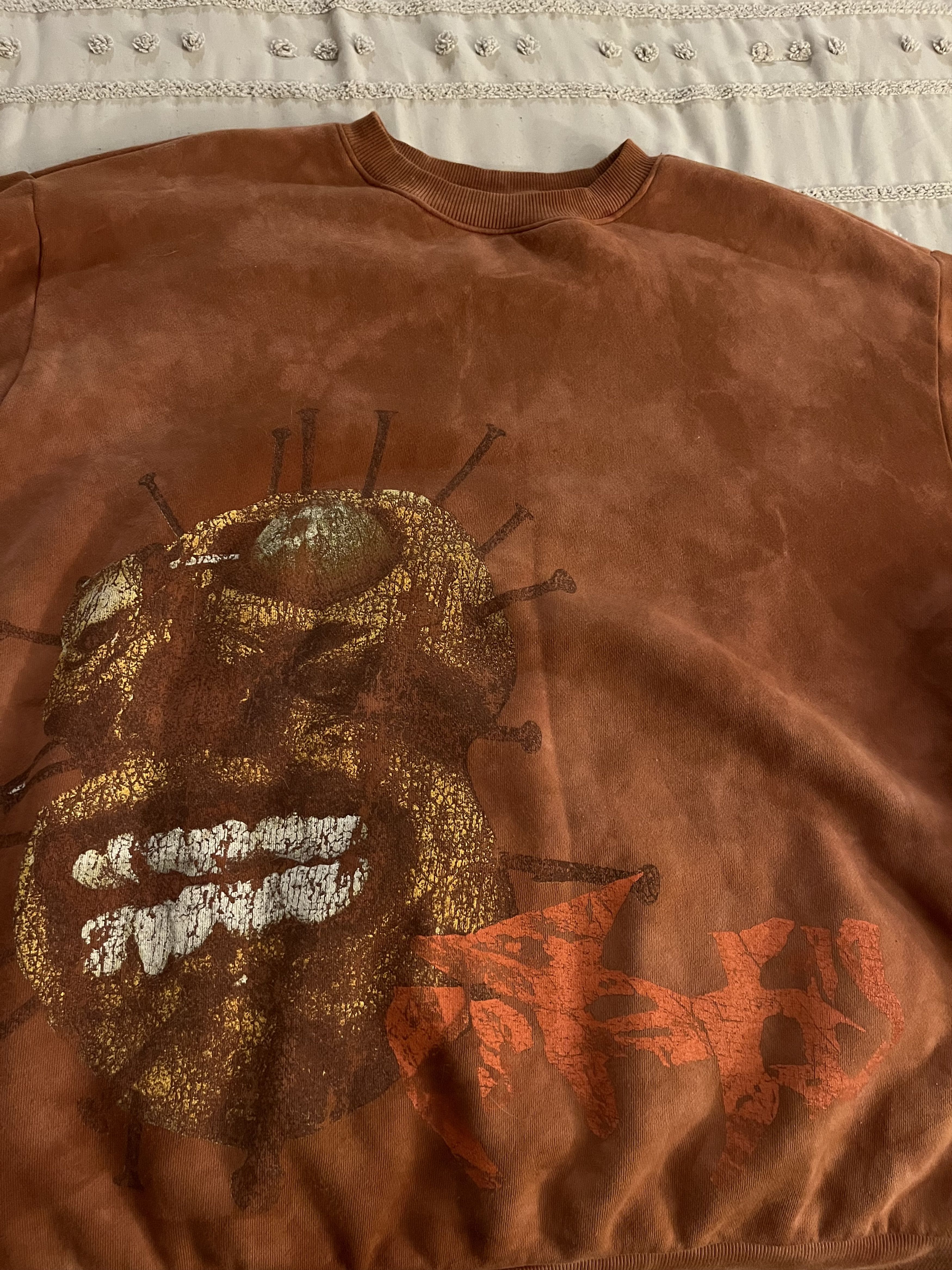 Travis Scott UTOPIA Circus Maximus Brown Sweatshirt Size US L / EU 52-54 / 3 - 2 Thumbnail