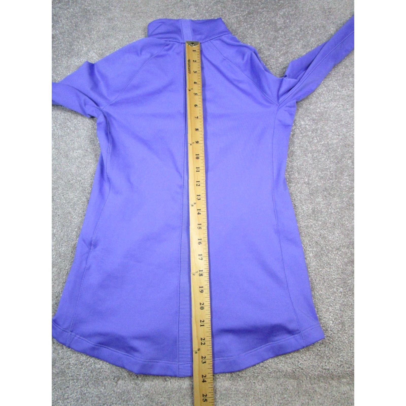 Under Armour Under Armour Sweater Xs Purple Cold Gear Running Half Zip Womens Size XS / US 0-2 / IT 36-38 - 6 Thumbnail