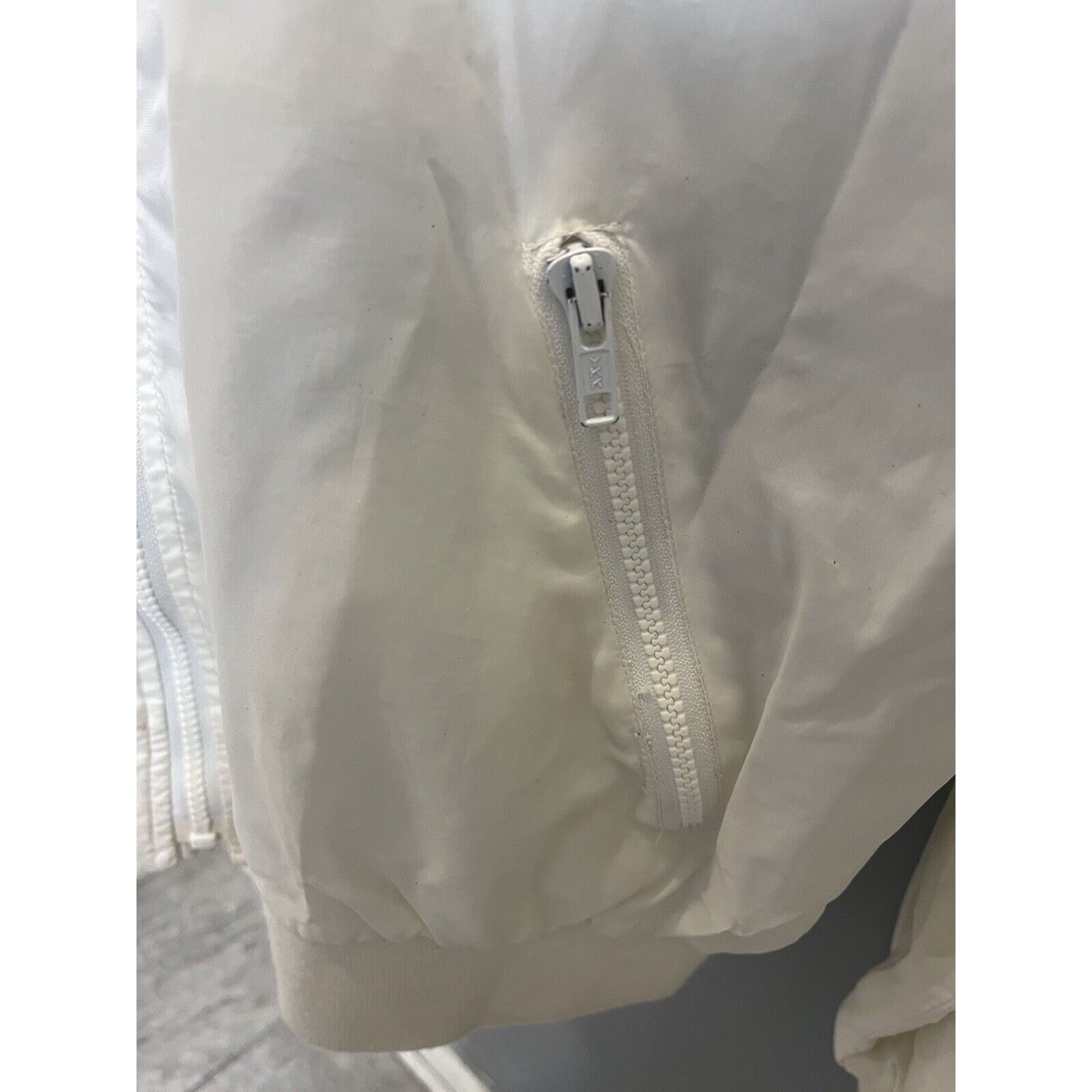 Lacoste White Lactoste Club Wind Breaker: large Size US L / EU 52-54 / 3 - 4 Thumbnail
