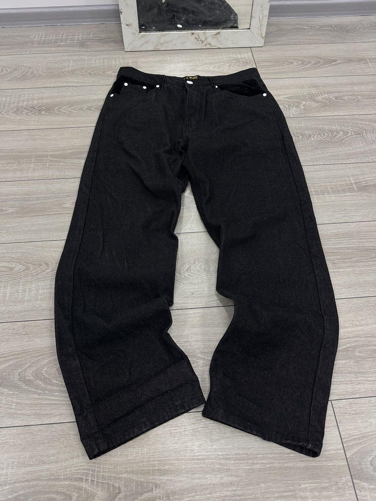 Hysteric Glamour Baggy Wide Hip Hop Rap Jeans Size US 32 / EU 48 - 5 Thumbnail