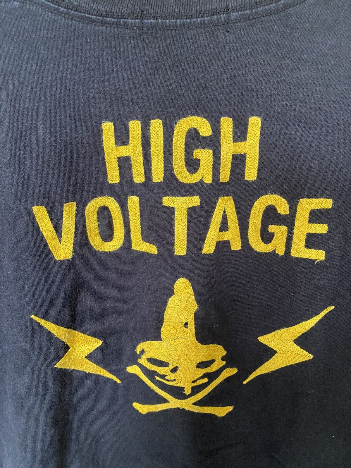 Hysteric Glamour Hysteric High Voltage Chain stitch embroidered logo Size US L / EU 52-54 / 3 - 6 Thumbnail