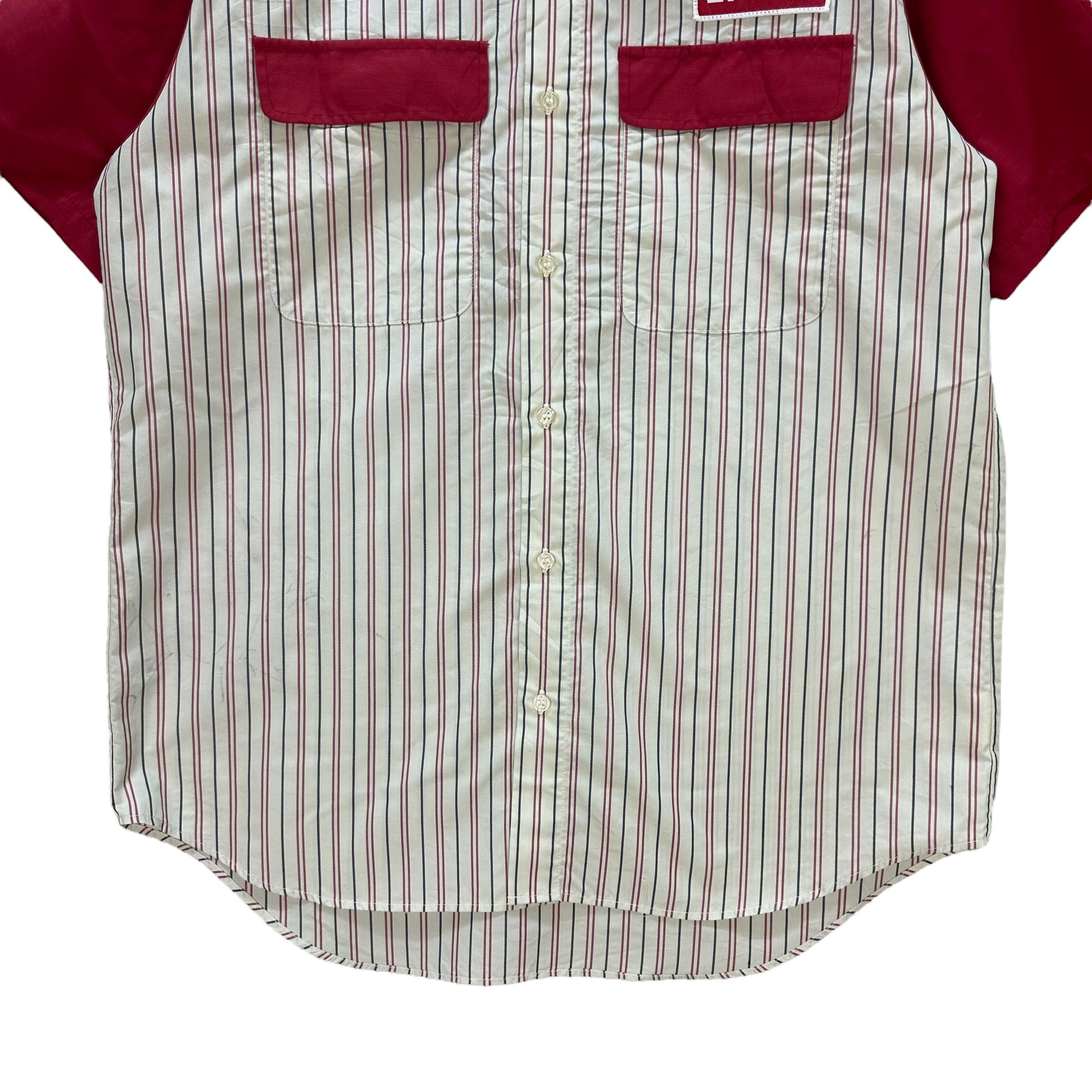 Vintage VINTAGE ENEOS BUTTON UPS SHIRT #8358-005 Size US L / EU 52-54 / 3 - 3 Thumbnail