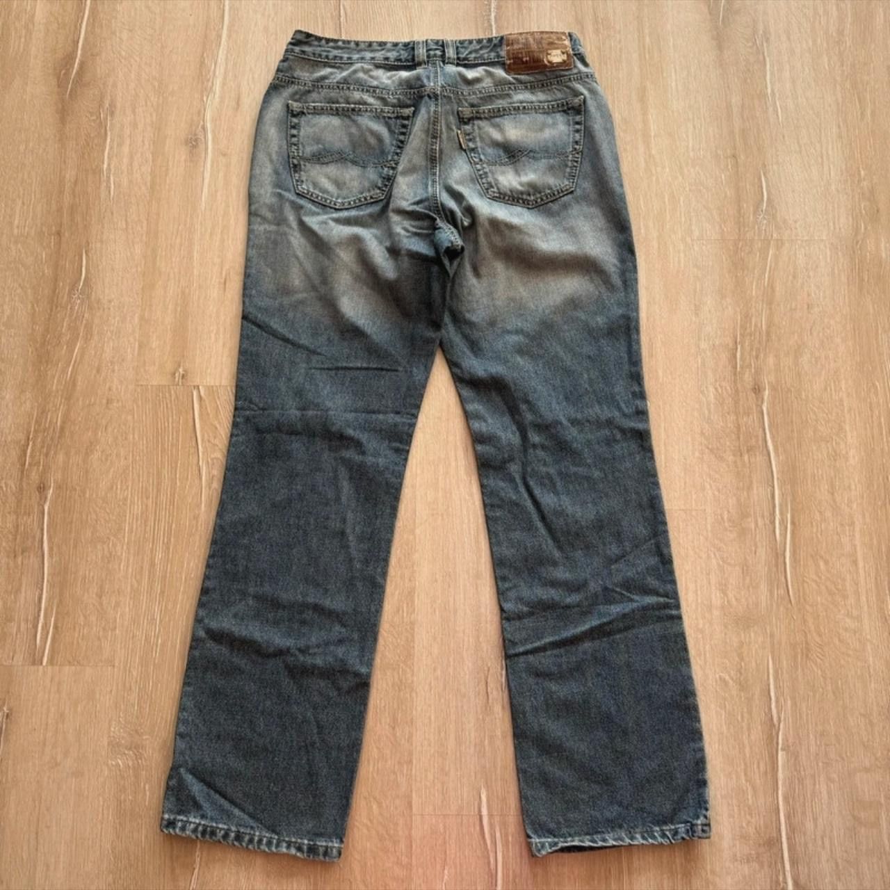 Japanese Brand Joker Cash on Delivery Men's Blue Straight Regular Jeans W36 Size US 36 / EU 52 - 7 Thumbnail
